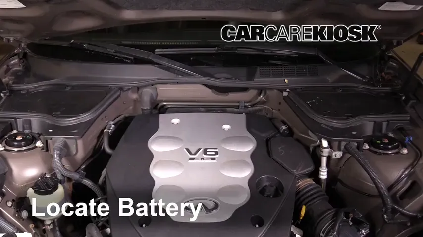 2005 Infiniti FX35 3.5L V6 Battery Replace